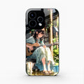 Guitar Girl Glossy Metal Case Cover For Oppo Reno 15 5G
