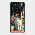 Guitar Girl Glossy Metal Case Cover For Realme 12 Pro Plus 5G