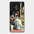 Guitar Girl Glossy Metal Case Cover For Realme 15 5G