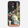 Guitar Girl Glossy Metal Case Cover For Realme C85 5G