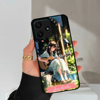 Guitar Girl Glossy Metal Case Cover For Redmi - ShopOnCliQ