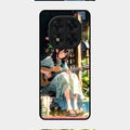 Guitar Girl Glossy Metal Case Cover For Redmi Note 14 Pro 5G