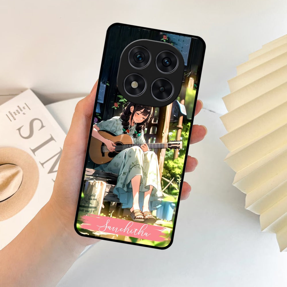 Couple Glossy Metal Case Cover For Poco