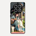 Guitar Girl Glossy Metal Case Cover For Redmi Note 15 5G