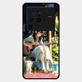Guitar Girl Glossy Metal Case Cover For Vivo X80 Pro 5G
