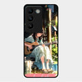 Guitar Girl Glossy Metal Case Cover For Vivo Y200E 5G