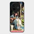 Guitar Girl Glossy Metal Case Cover For Vivo Y39 5G
