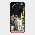 Guitar Girl Glossy Metal Case Cover For Xiaomi 14 Ultra