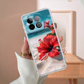 Gurhal Floral Transparent Silicon Case For iQOO Neo 10 5G