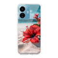 Gurhal Floral Transparent Silicon Case For iQOO Z6 Lite 5G