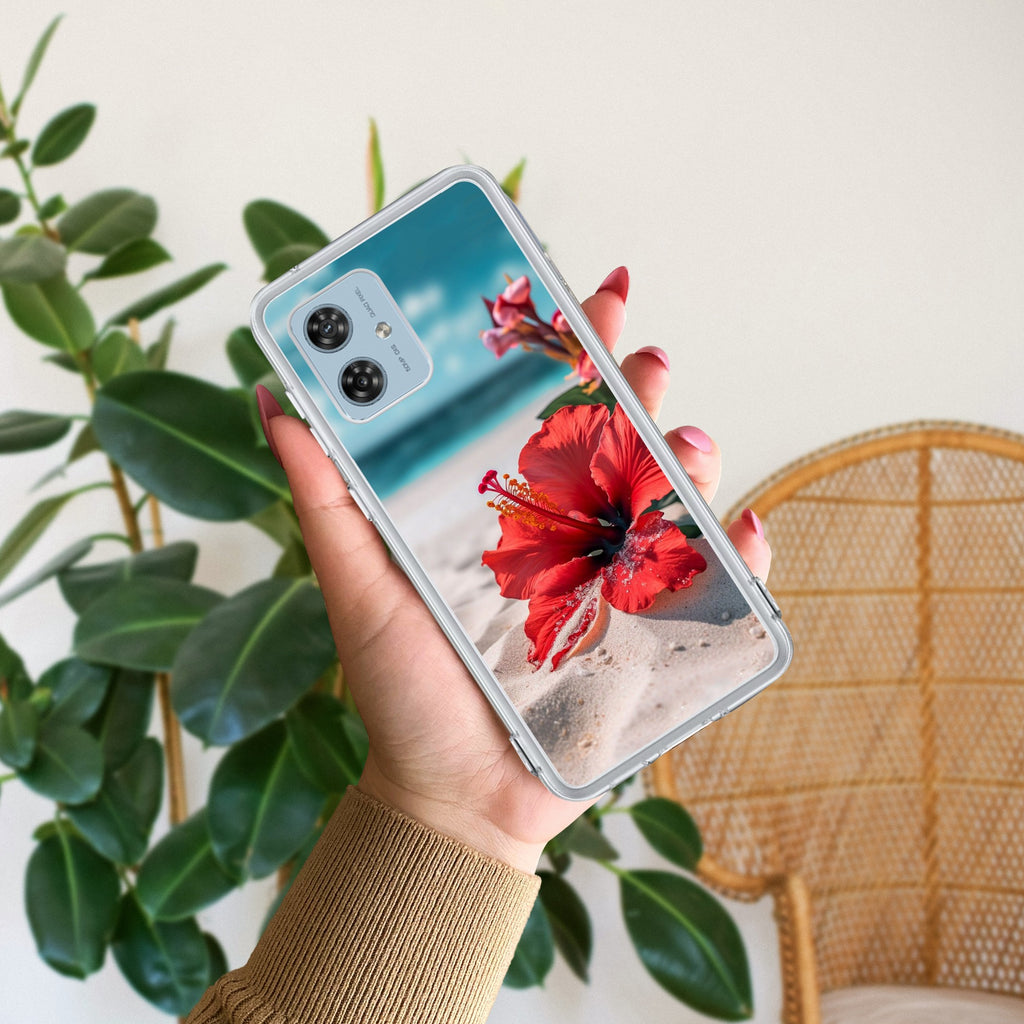 Gurhal Floral Anti Yellow Case For Motorola G64 5G