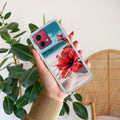 Gurhal Floral Anti Yellow Case For Motorola G84 5G