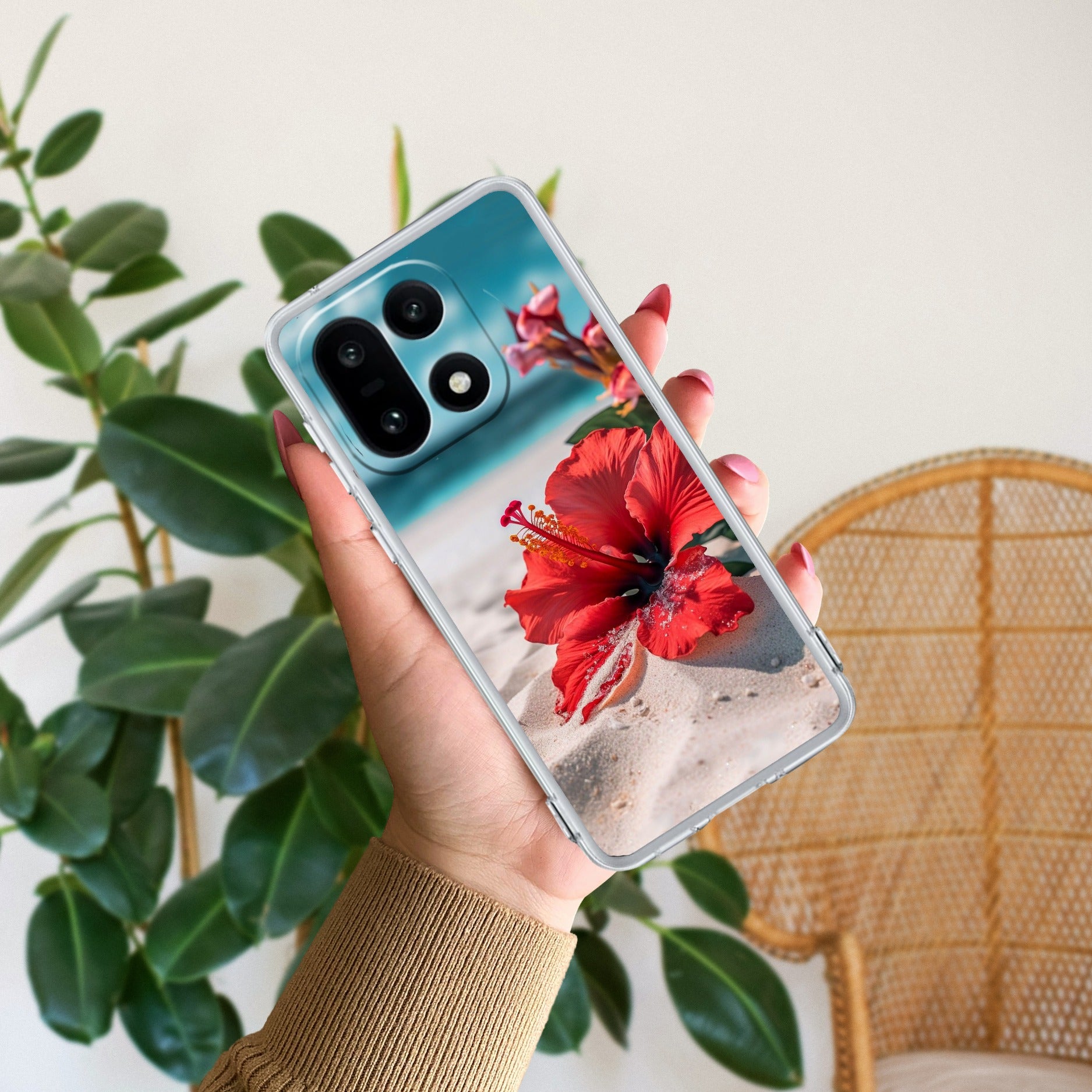 Gurhal Floral Anti Yellow Case For OnePlus 15 5G