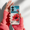 Gurhal Floral Transparent Silicon Case For OnePlus Nord 2T 5G
