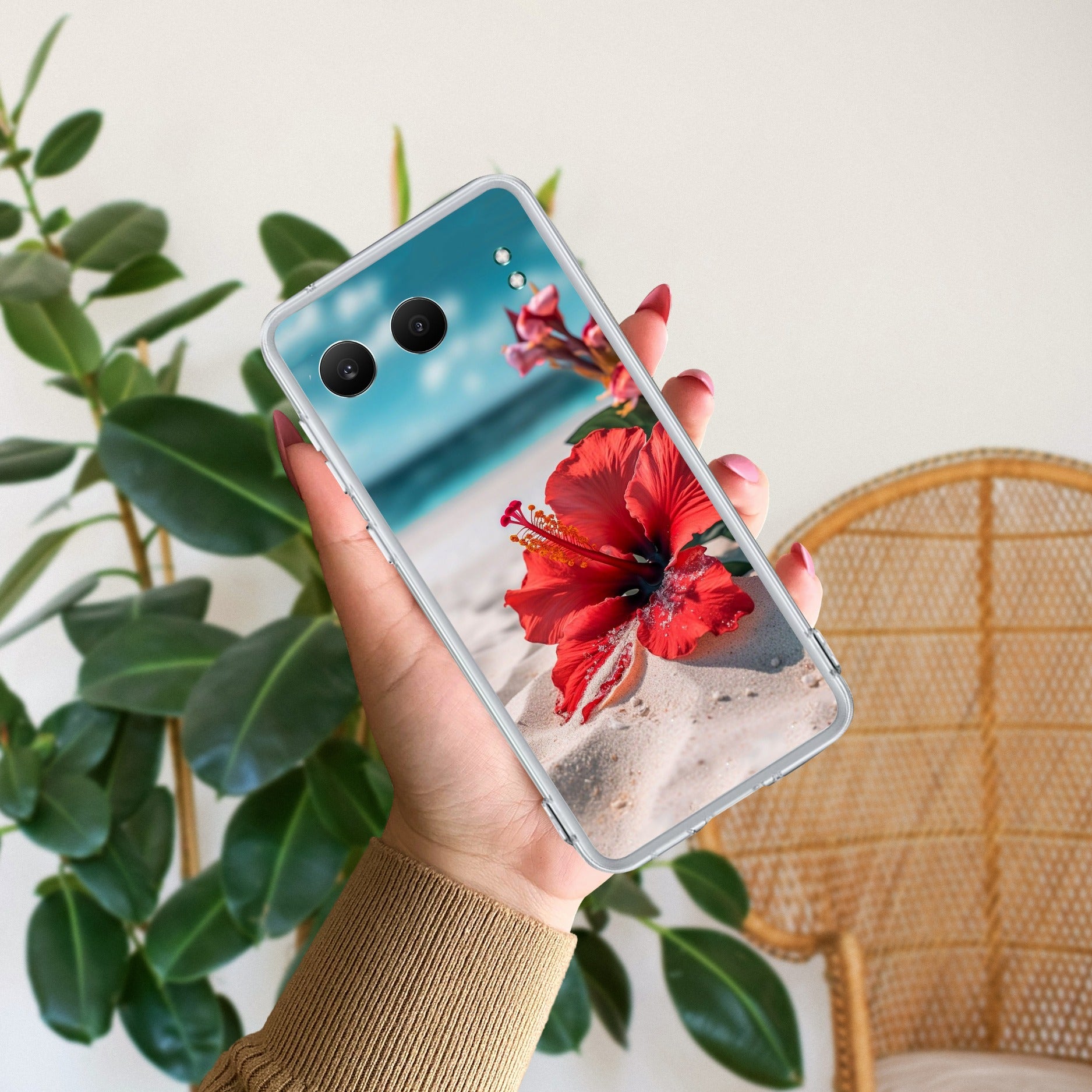 Gurhal Floral Anti Yellow Case For OnePlus Nord 4 5G