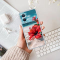Gurhal Floral Transparent Silicon Case For OnePlus Nord CE 4 Lite 5G