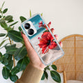 Gurhal Floral Transparent Silicon Case For Realme 10 Pro Plus 5G