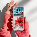 Gurhal Floral Transparent Silicon Case For Realme 12X 5G