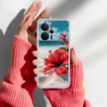 Gurhal Floral Transparent Silicon Case For Realme 14T 5G