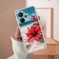 Gurhal Floral Transparent Silicon Case For Realme 15 5G