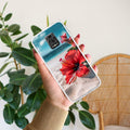Gurhal Floral Transparent Silicon Case For Redmi Note 9 Pro Max