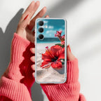 Gurhal Floral Anti Yellow Case For Samsung Galaxy F36 5G