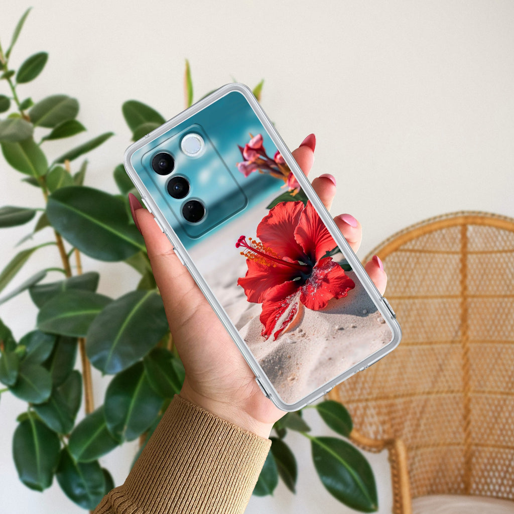 Gurhal Floral Anti Yellow Case For Vivo V27 Pro 5G
