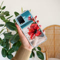 Gurhal Floral Transparent Silicon Case For Vivo T1x