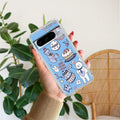Happy Tea Time Transparent Silicon Case For Google Pixel 8 Pro 5G