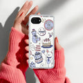 Happy Tea Time Anti Yellow Clear Case For iPhone 17e