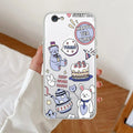Happy Tea Time Transparent Silicon Case For iPhone 7 / iPhone 8 / iPhone Se 2020