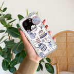 Happy Tea Time Transparent Silicon Case For iQOO 12 5G