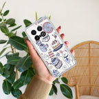 Happy Tea Time Transparent Silicon Case For iQOO 13 5G
