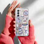 Happy Tea Time Transparent Silicon Case For iQOO 9 SE 5G