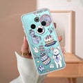 Happy Tea Time Transparent Silicon Case For iQOO Z10 5G
