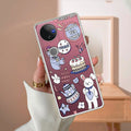 Happy Tea Time Transparent Silicon Case For iQOO Z10R 5G