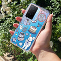 Happy Tea Time Transparent Silicon Case For iQOO Z7s 5G