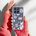 Happy Tea Time Anti Yellow Case For Motorola Edge 60 Pro 5G