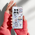 Happy Tea Time Transparent Silicon Case For OnePlus 12R 5G