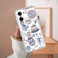 Happy Tea Time Transparent Silicon Case For OnePlus Nord CE5 5G