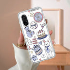 Happy Tea Time Transparent Silicon Case For OnePlus - ShopOnCliQ