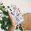 Happy Tea Time Transparent Silicon Case For Oppo Reno 11 Pro 5G
