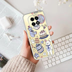 Cute Bunny Customize Anti Yellow Case V2 For Oppo F29 5G