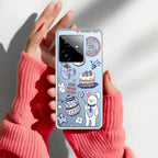 Happy Tea Time Transparent Silicon Case For Realme/Narzo - ShopOnCliQ