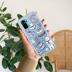 Happy Tea Time Transparent Silicon Case For Redmi Note 10 / 10S