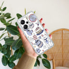 Happy Tea Time Transparent Silicon Case For Redmi 13C 5G