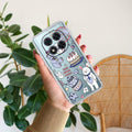 Happy Tea Time Transparent Silicon Case For Xiaomi 14 Civi 5G