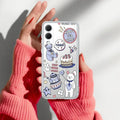 Happy Tea Time Transparent Silicon Case For Samsung Galaxy S21 Ultra