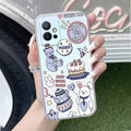 Happy Tea Time Transparent Silicon Case For Vivo T1 5G
