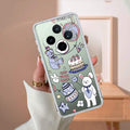 Happy Tea Time Transparent Silicon Case For Vivo X200T 5G